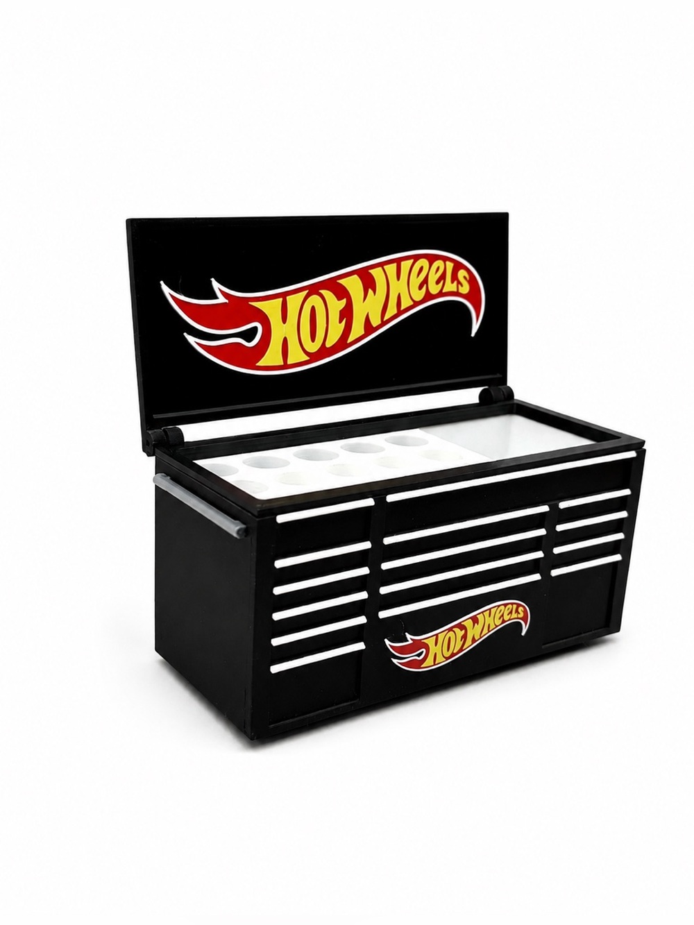 Hot Wheels Mini Toolbox Pen And Trinket Holder Desk Top Organizer